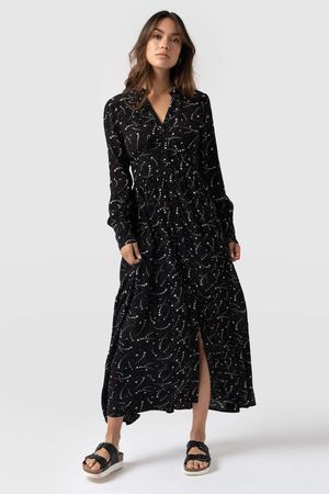 Galaxy Dress in Black