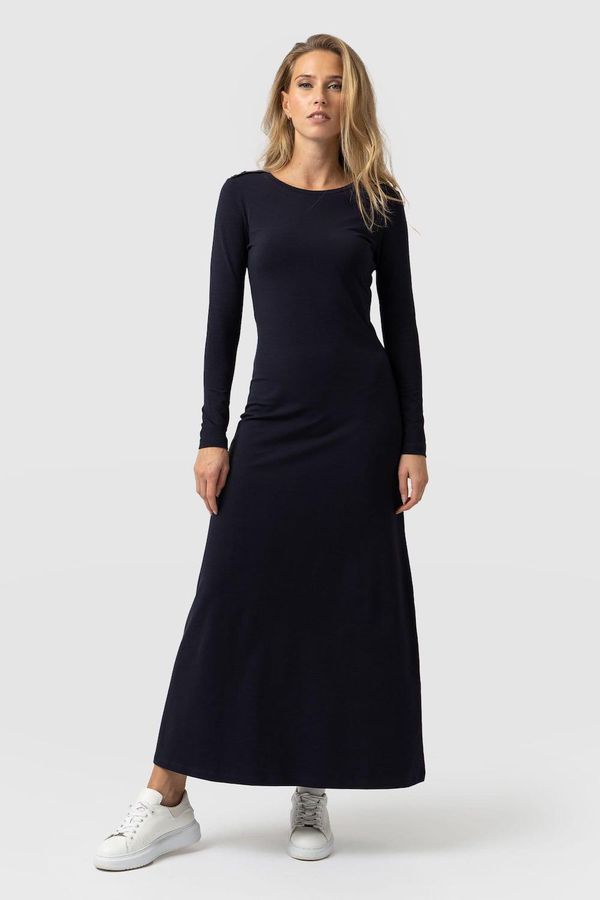 image of Runway Maxi Dress in Navy