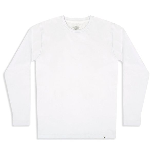 image of Adventure Long Sleeve Tee in White