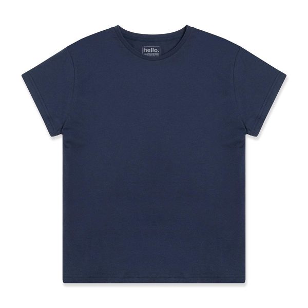 image of Adventure Boxy Tee Navy