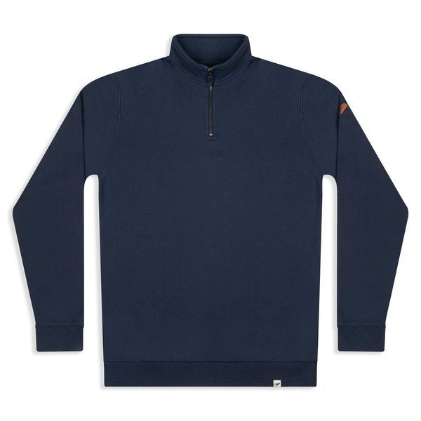 image of Nevis Quarter Zip in Navy