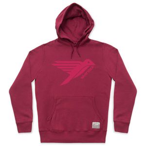 Ellerton Logo Hoodie in Beaujolais