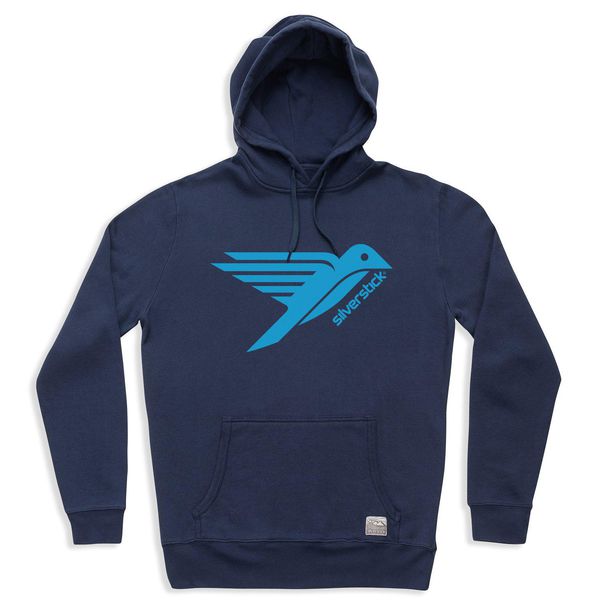 image of Ellerton Logo Hoodie in Navy
