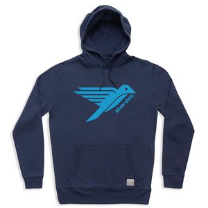 Ellerton Logo Hoodie in Navy