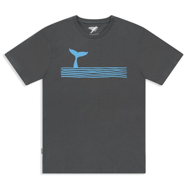 image of Swim Free Tee in Gun Metal