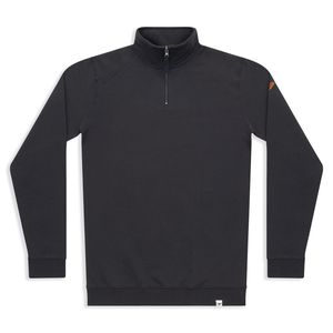 Nevis Quarter Zip in Charcoal