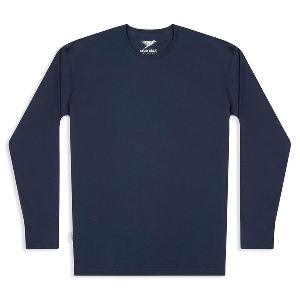 image of Adventure Ls Tee Navy