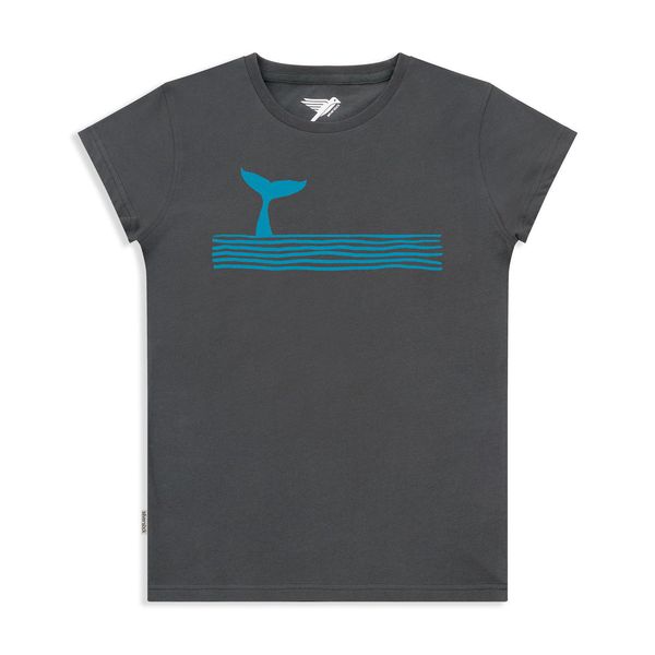 image of Swim Free Tee Gun Metal