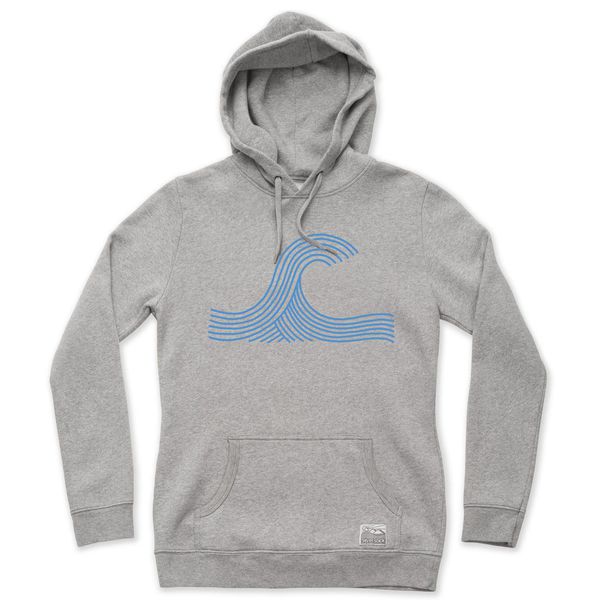 image of Lancelin Wave Hoodie Ash Marl