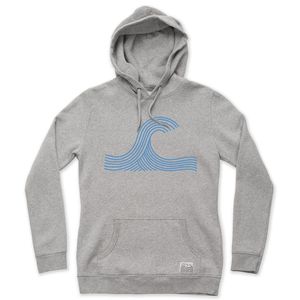 Lancelin Wave Hoodie Ash Marl