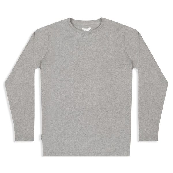 image of Adventure Ls Tee Ash Marl