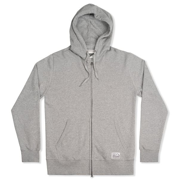 image of Tobias Zip Hoodie Ash Marl