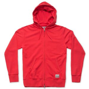 Tobias Zip Hoodie Grenadine