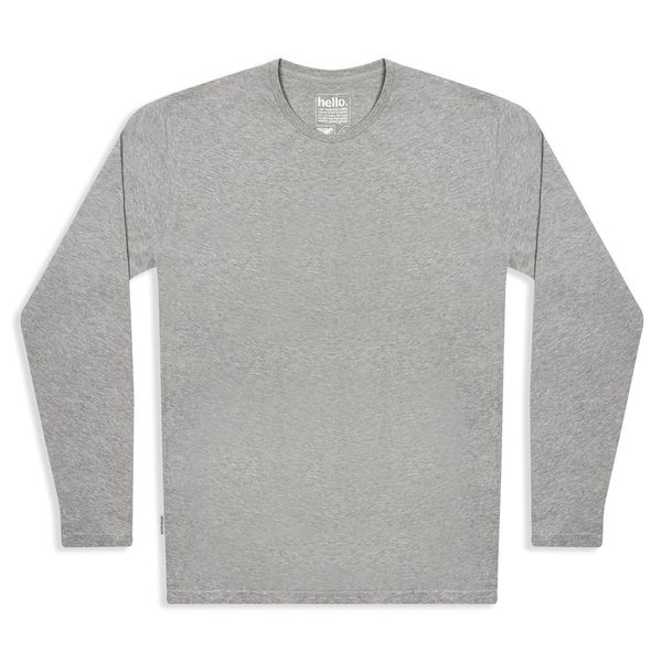 image of Adventure Ls Tee Ash Marl