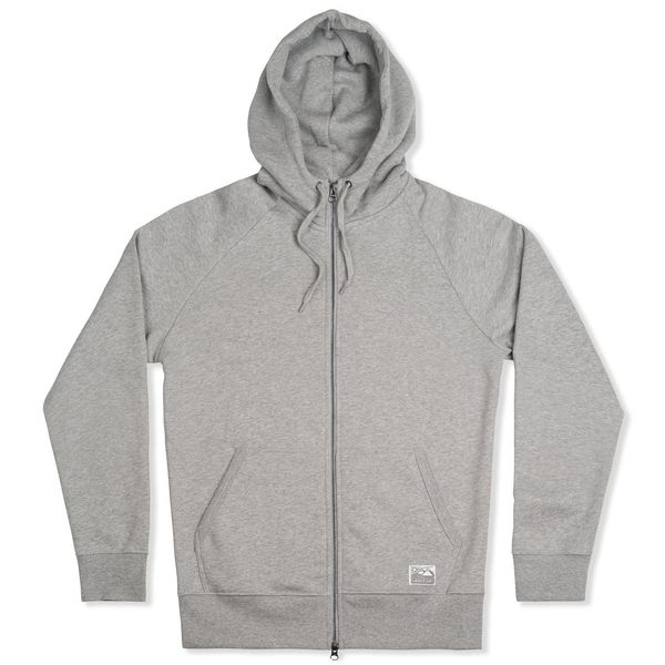 image of Vikafjell Zip Hoodie Ash Marl