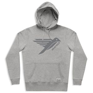 Ellerton Logo Hoodie in Ash Marl
