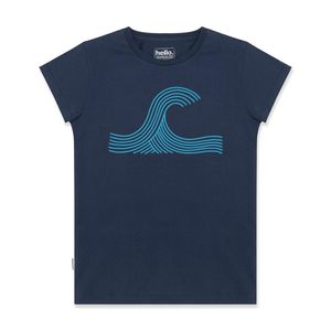 Wave Tee Navy