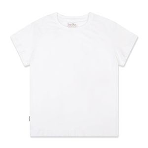 Adventure Lightweight Boxy Tee in White