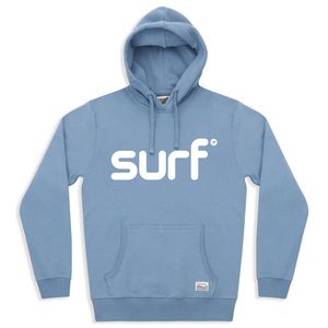 Ellerton Surf Hoodie in Faded Denim