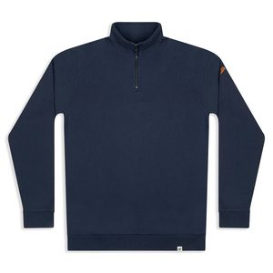 Nevis Quarter Zip in Navy