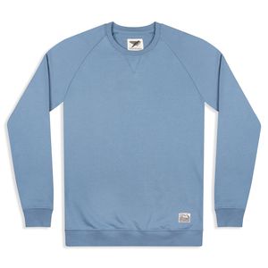 Nias Sweat in Faded Denim