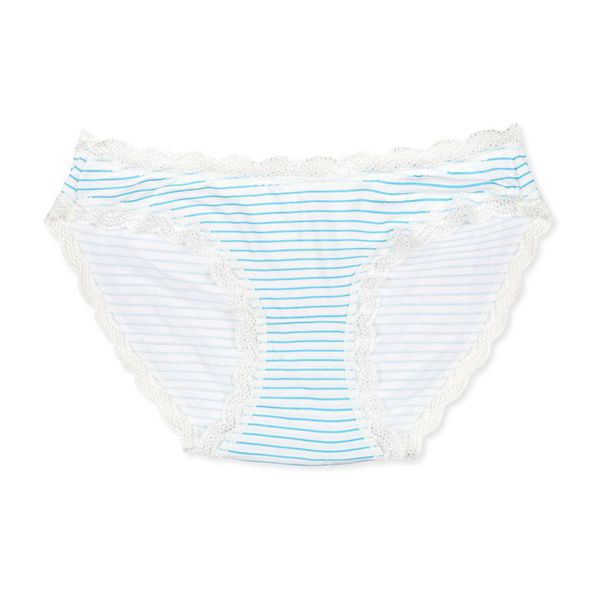 image of Blue Candy Stripe Knicker
