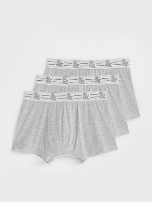 Boxer Briefs 3 Box in Grey