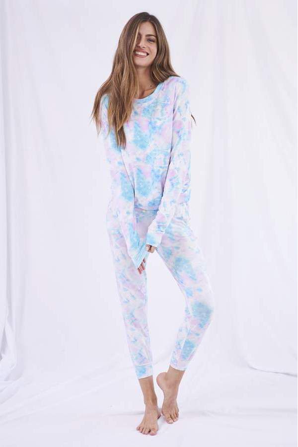 image of Sweatshirt and Lounge Pant Set in Stardust
