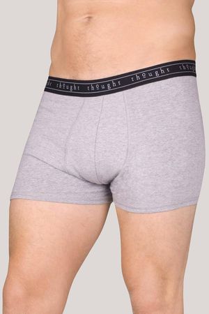 Kenny Gots Organic Cotton Jersey Boxers in Grey Marle
