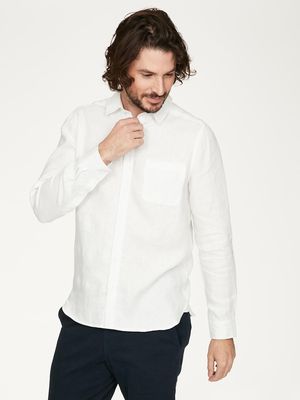 Paolo Hemp Shirt in White