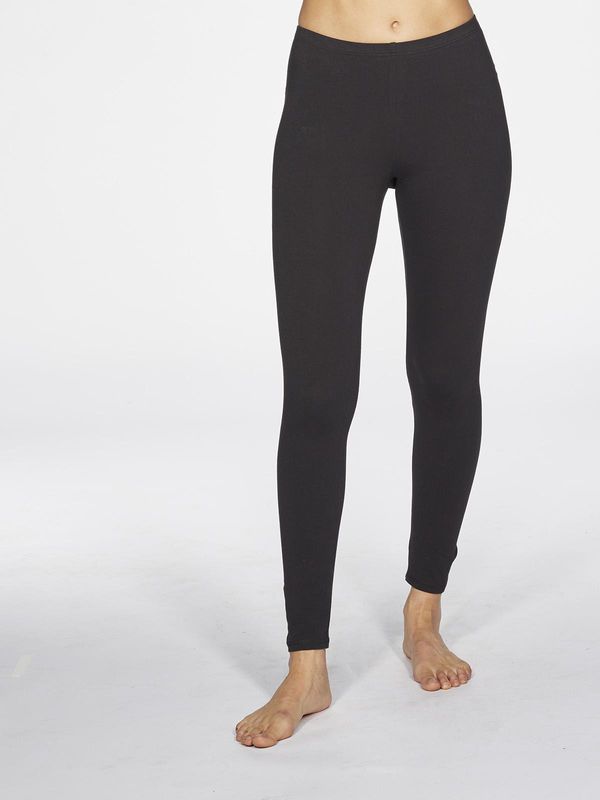 image of Super Soft Organic Cotton Jersey Legging in Black