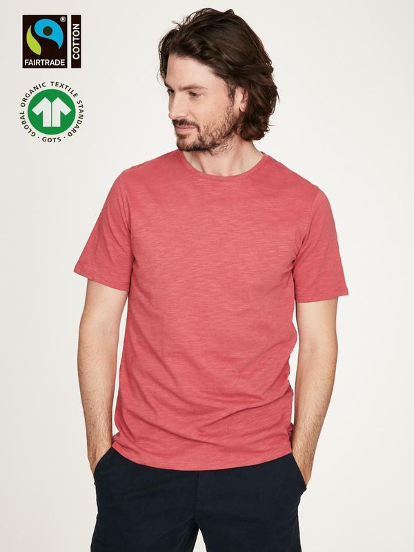 image of Organic Cotton Short Sleeve Tee in Pink