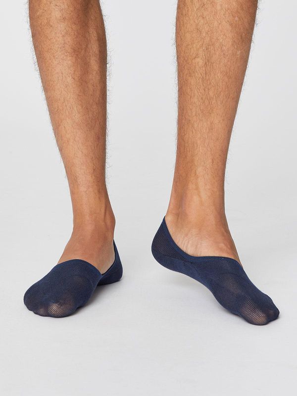 image of No Show Essential Bamboo Socks in Navy