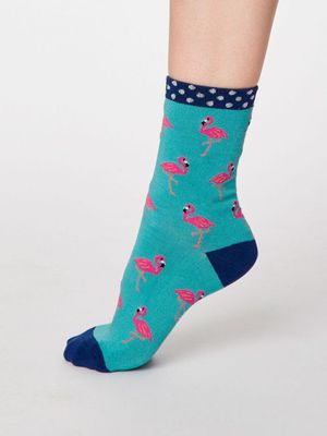 Rosa Bamboo Socks in Field Green