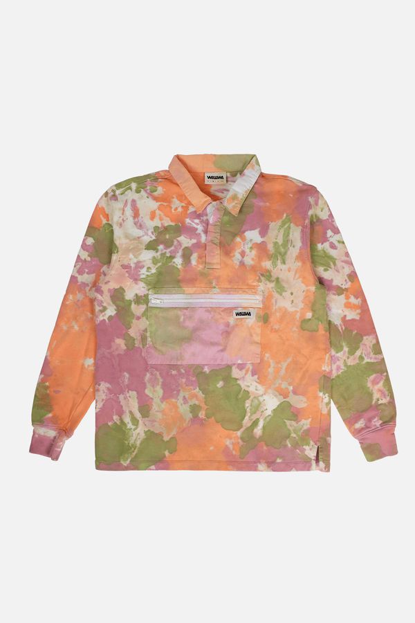 image of Jonah Rugby Sweatshirt in Papaya Camo