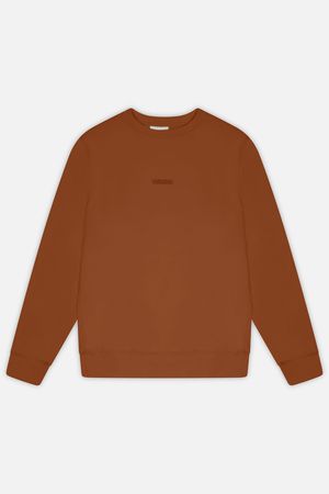 Basic Logo Sweatshirt in Bark
