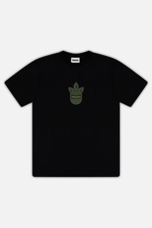 Leaf Logo T-Shirt in Black