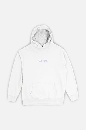 Bones Logo Hoody in White