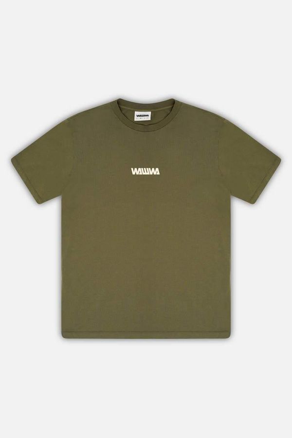 image of Basic Logo T-Shirt in Khaki Green