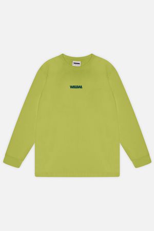Logo Long Sleeve in Lime Green