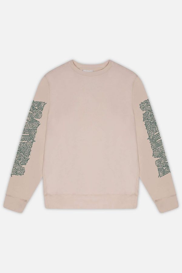 image of Overgrown Logo Sweatshirt in Natural