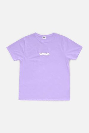 Basic Logo T-Shirt in Lilac
