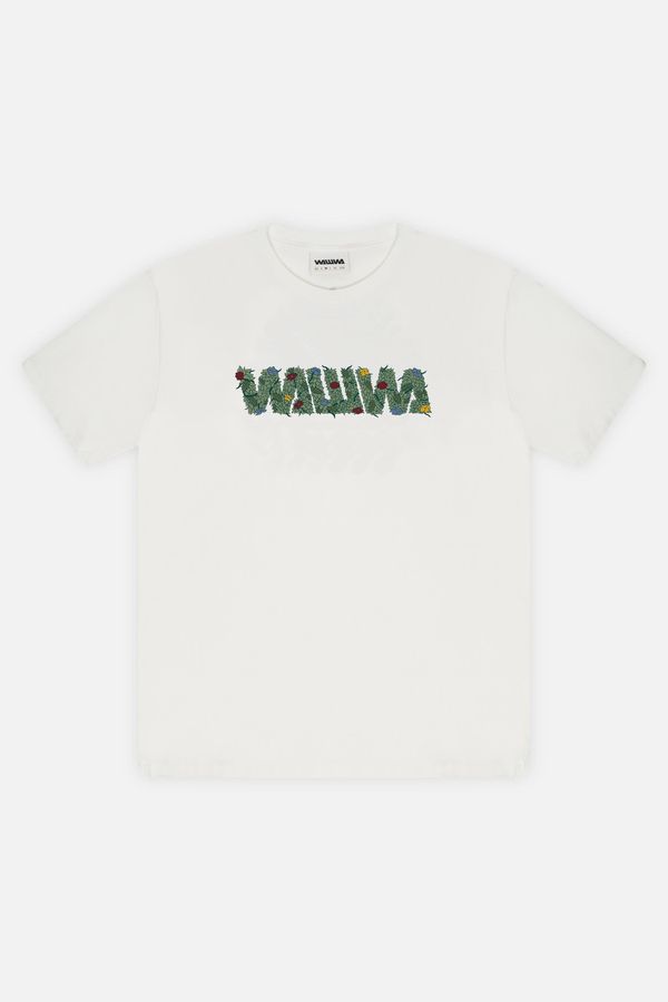 image of Overgrown Logo T-Shirt in White