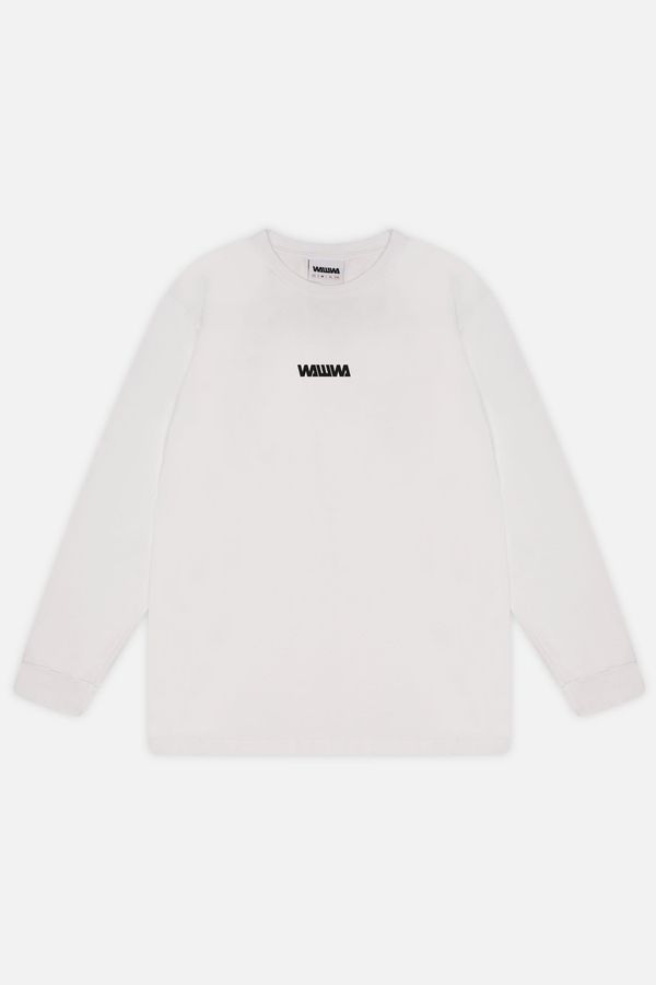 image of Logo Long Sleeve in White