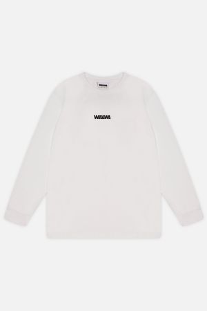 Logo Long Sleeve in White