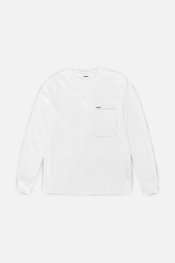 image of Pocket Long Sleeve in White