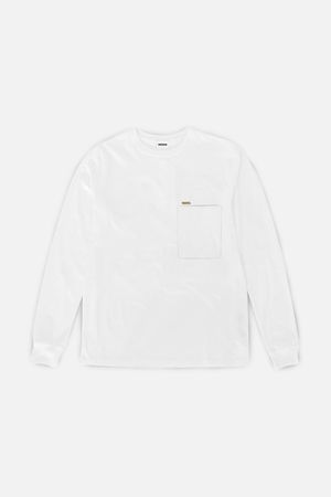 Pocket Long Sleeve in White