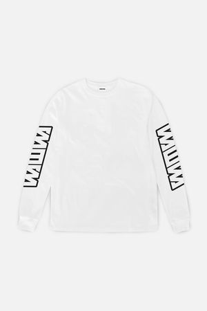 Sleeve Longsleeve in White