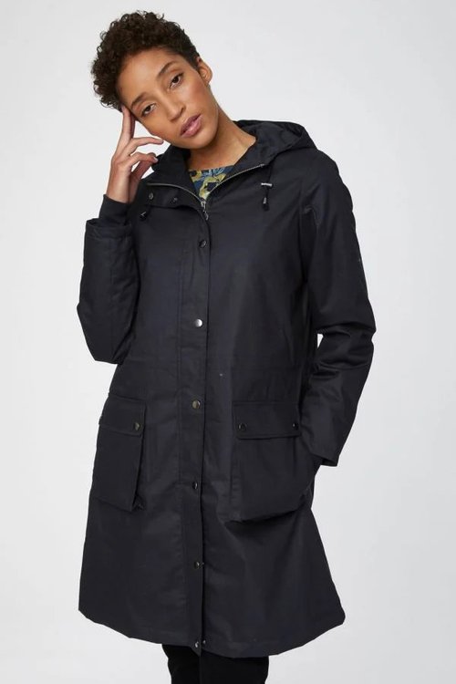 organic cotton black waterproof