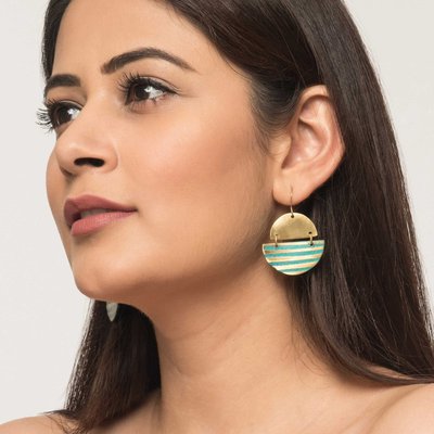 mehek earrings from Daughters of the Ganges